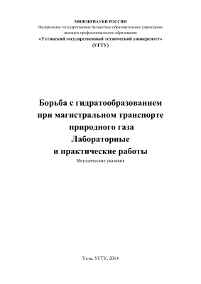 Петров С.В., Онацкий В.Л., Леонов И.С. Борьба с гидратообразованием при магистральном транспорте природного газа