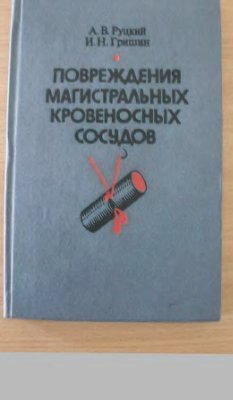 Руцкий А.В., Гришин И.Н. Повреждения магистральных сосудов
