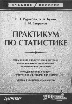 Рудакова Р.П., Букин Л.Л., Гаврилов В.И. Практикум по статистике. Учебное пособие