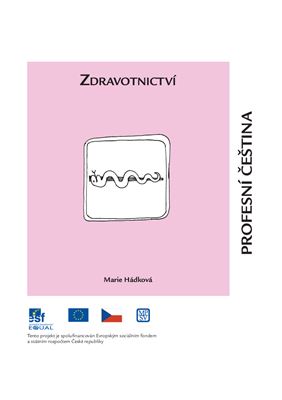 Hádková Marie. Profesni cestina zdravotnictvi