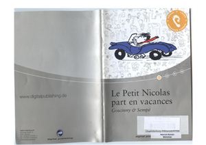 Goscinny René, Sempé Jean-Jacques. Le Petit Nicolas part en vacances. Livre audio A1