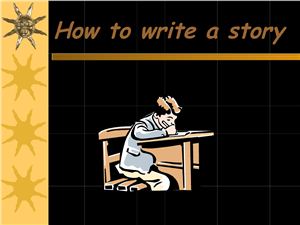 How to write a story