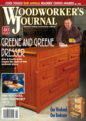 Woodworker's Journal 2016 Vol. 40 №01