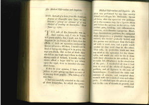 Lambert F. Extract of a letter from Mr. Lambert, surgeon at Newcastle upon Tyne, to Dr. Hunter; giving an account of a new method of treating aneurism