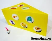 Матыкина И.А. Логопедическая игра Сырный домик