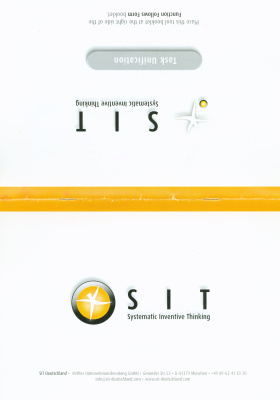 SIT Systematic Inventive Thinking: Task unification