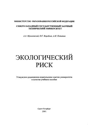 Музалевский А.А., Воробьев О.Г., Потапов А.И. Экологический риск