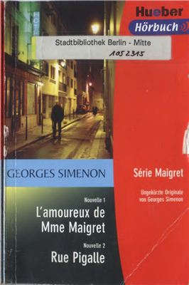 Simenon Georges. Nouvelles