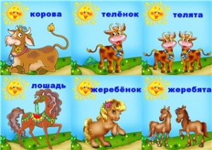 Дидактическая игра Мама-детеныш-детеныши