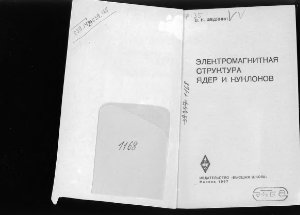 Федянин В.К. Электромагнитная структура ядер и нуклонов
