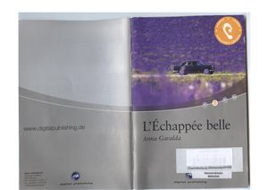 Gavalda Anna. L'Échappée belle. Livre audio
