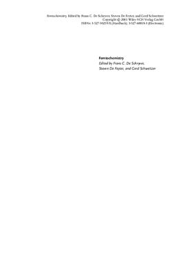 Schryver F.C., de, Feuter S., de, Schwetzer G. (eds.) Femtochemistry