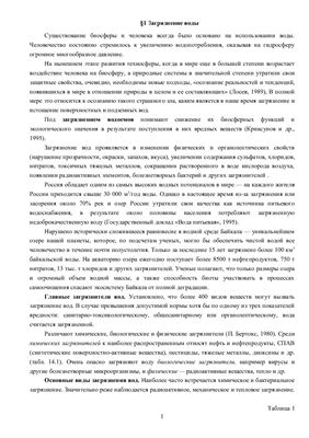 Загрязнение вод
