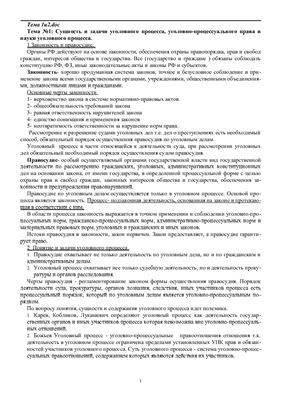 Лекции по уголовно-процессуальному праву
