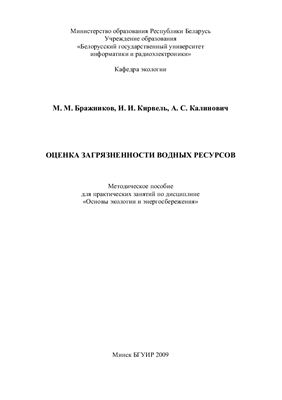 Бражников М.М., Кирвель И.И., Калинович А.С. Оценка загрязненности водных ресурсов