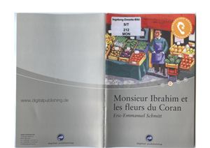 Schmitt Eric-Emmanuel. Monsieur Ibrahim et les fleurs du Coran. Livre audio